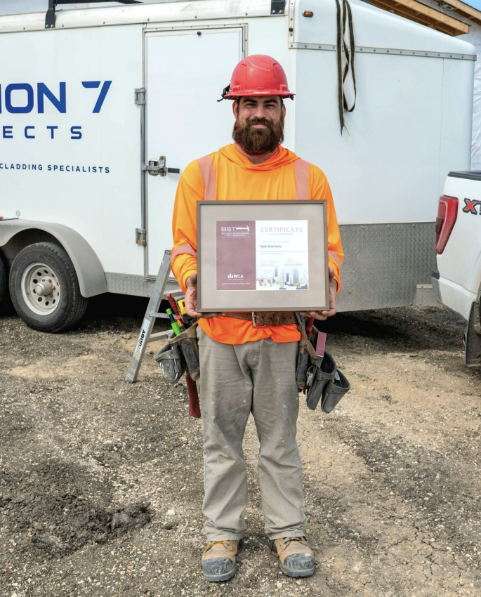 Worker With Certificate